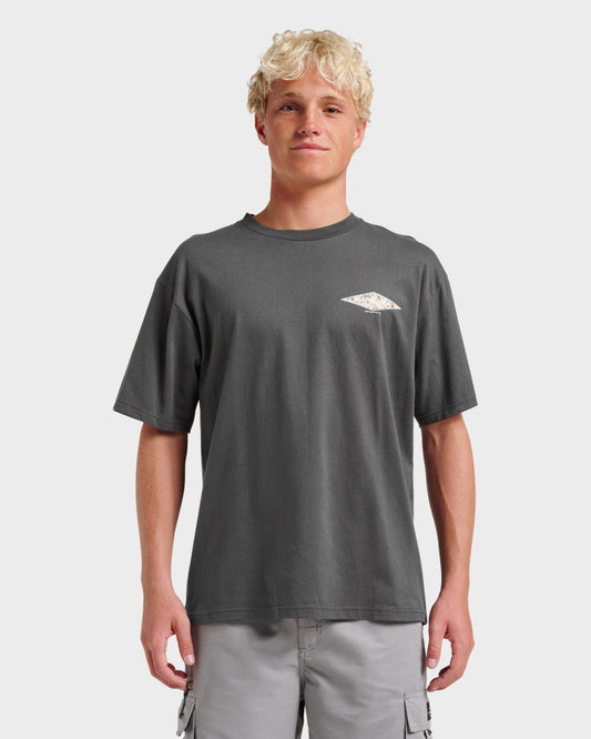 Waterman Diamond Classic T-shirt - Phantom | Quick SilverTop Pick