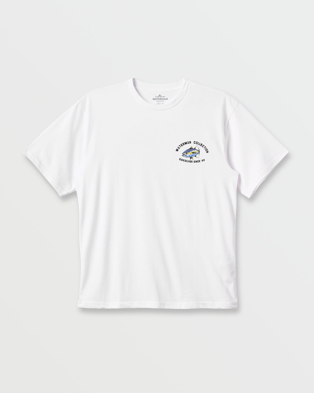 Waterman Double Ahi Classic T-shirt - White | Quick SilverEssential