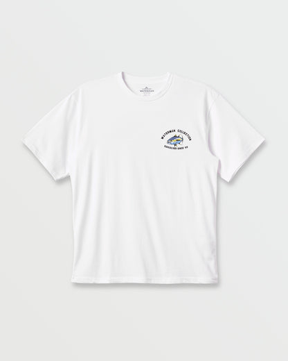 Waterman Double Ahi Classic T-shirt - White | Quick SilverEssential