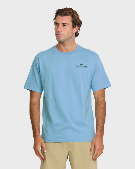 Waterman Fishing Trip Classic T-shirt - Cali Blue | Quick SilverClassic