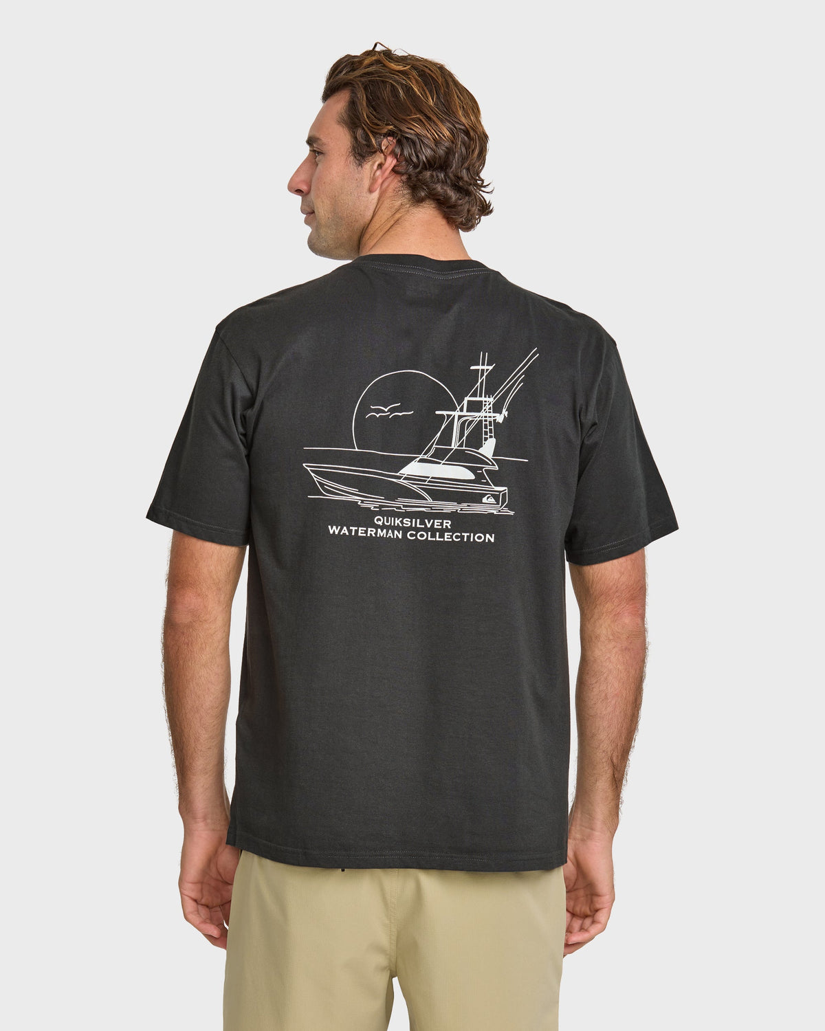 Waterman Fishing Trip Classic T-shirt - Phantom | Quick SilverExclusive