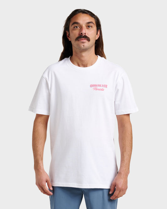 Fl Florida Time Classic T-shirt - White | Quick SilverLatest