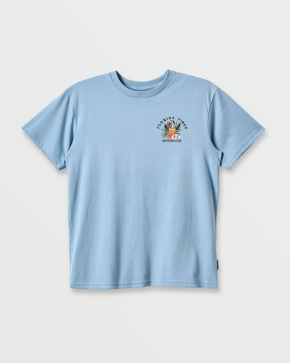 Fl Florida Vibes Classic T-shirt - Ashley Blue Heather | Quick SilverFeatured