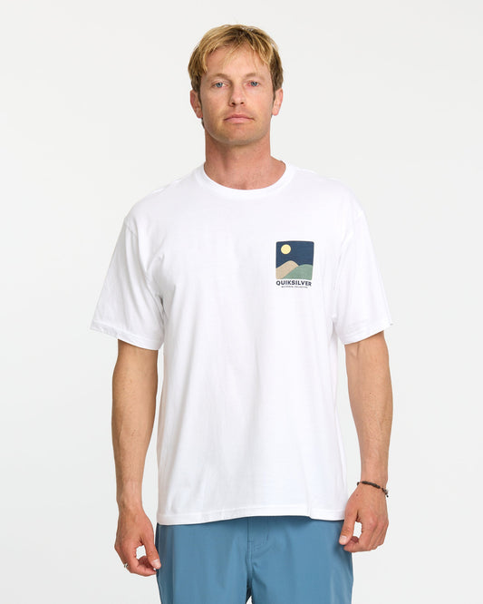 Waterman Four Elements Classic T-shirt - White | Quick SilverRecommended