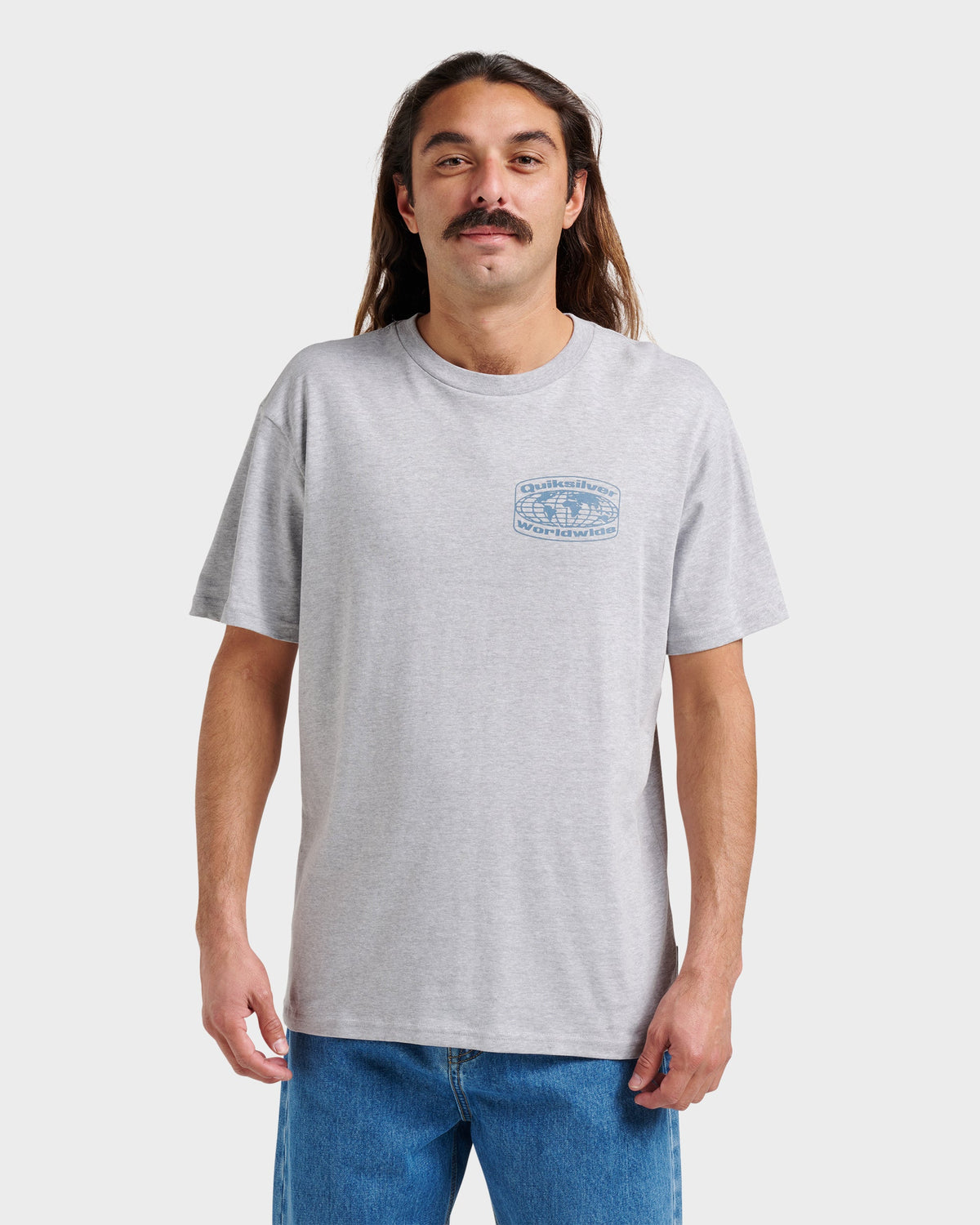 Global Local Classic T-shirt - Athletic Gray | Quick SilverSale