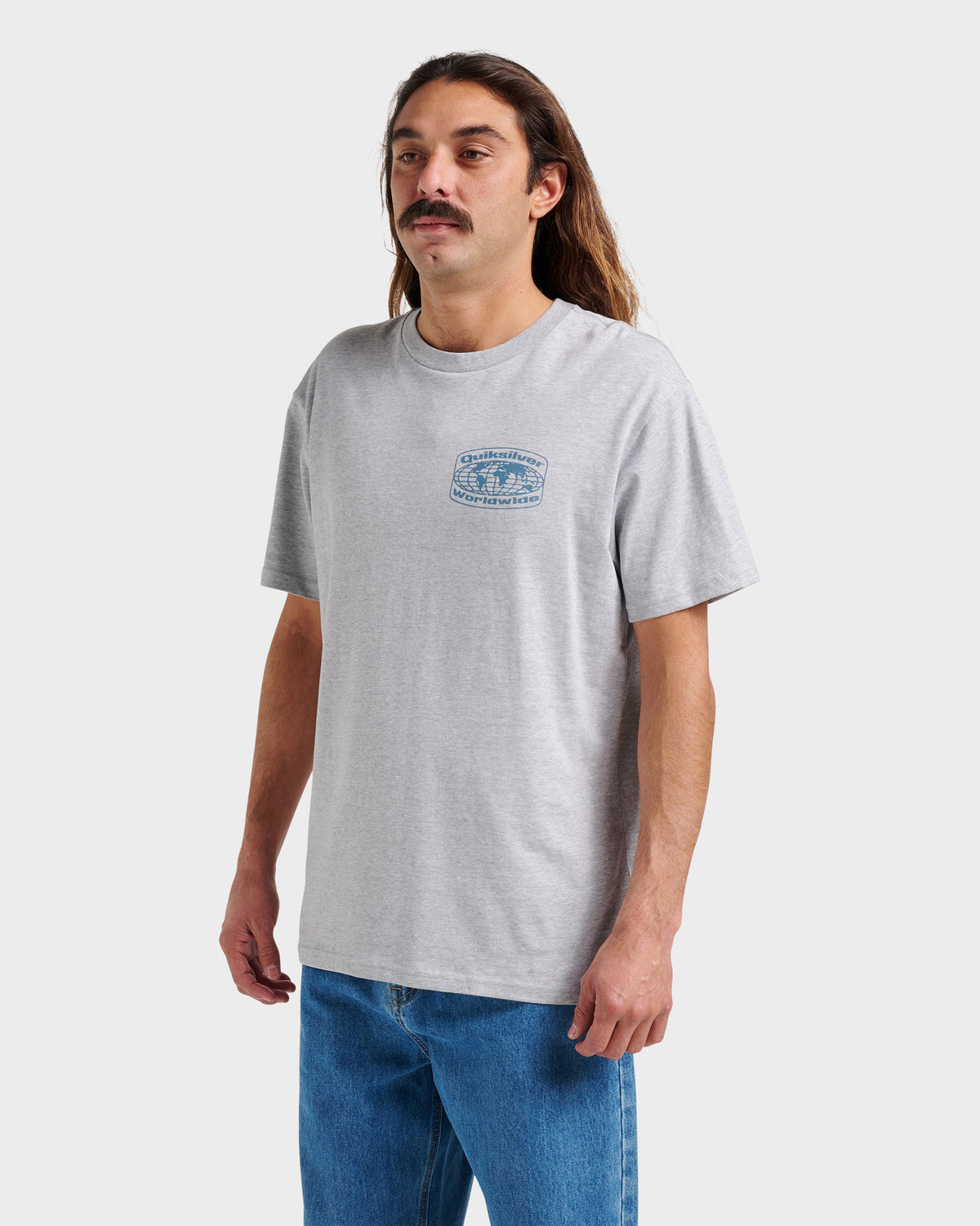 Global Local Classic T-shirt - Athletic Gray | Quick SilverSale