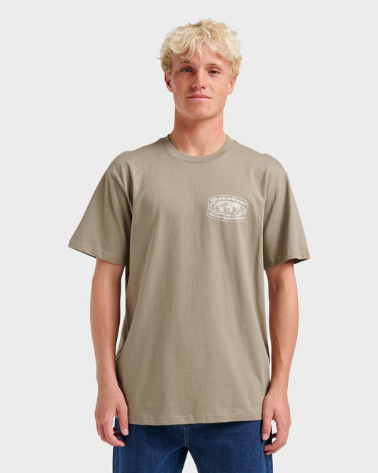Global Local Classic T-shirt - Fallen Rock | Quick SilverPopular
