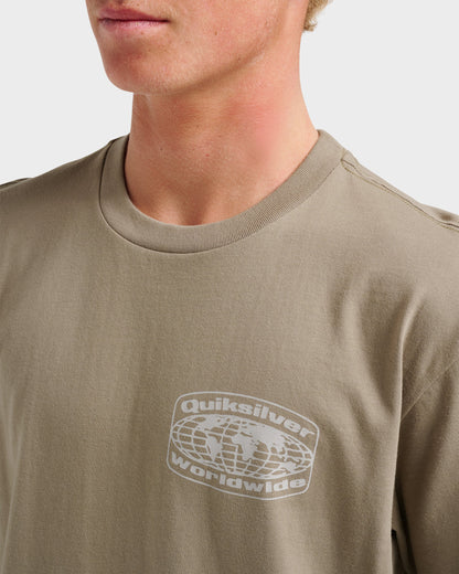 Global Local Classic T-shirt - Fallen Rock | Quick SilverPopular