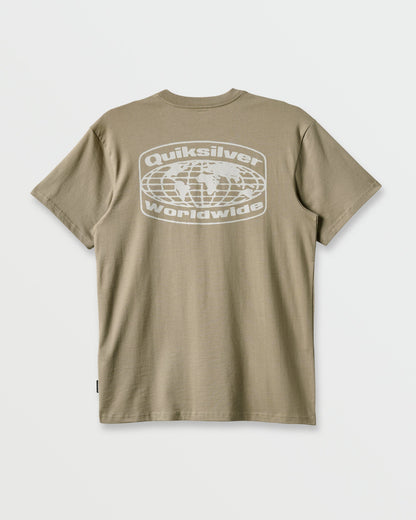 Global Local Classic T-shirt - Fallen Rock | Quick SilverPopular