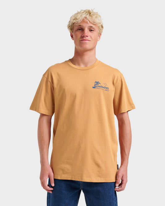 Island Vibin Classic T-shirt - Almond | Quick SilverEssential