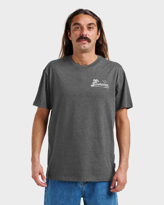 Island Vibin Classic T-shirt - Charcoal Heather | Quick SilverSmart Buy
