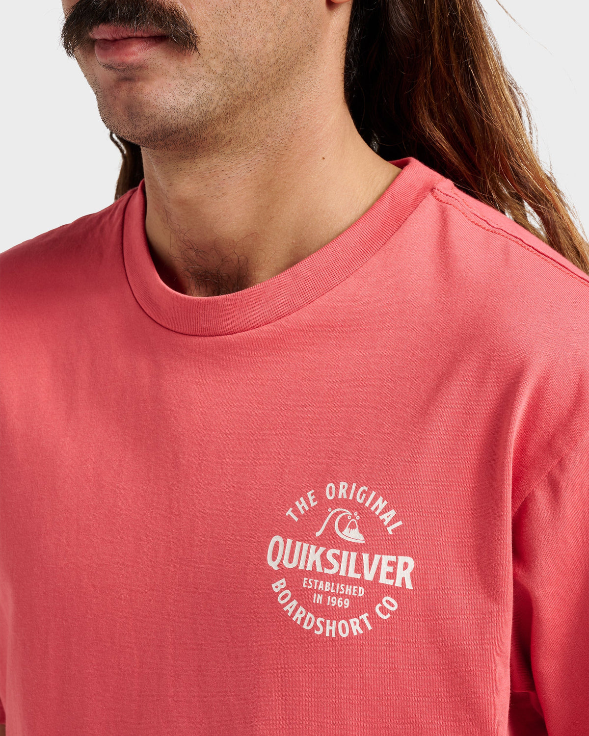 Locked Up Classic T-shirt - Mineral Red | Quick SilverClassic