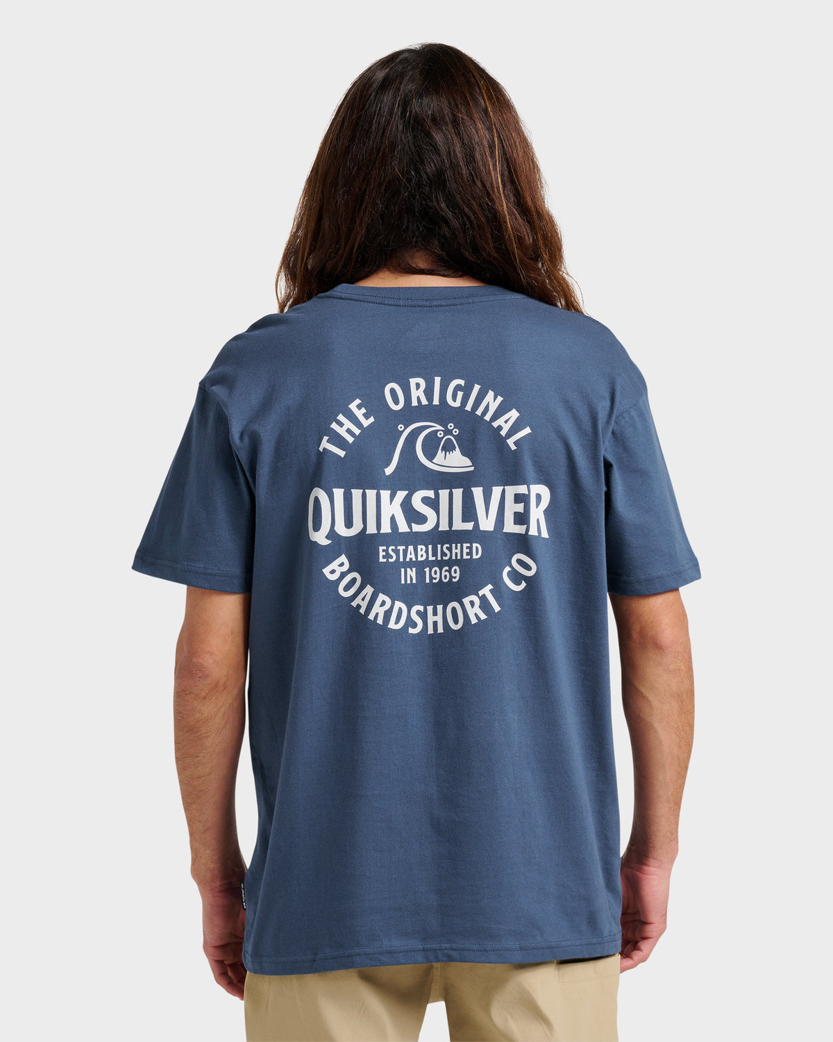 Locked Up Classic T-shirt - Navy | Quick SilverDiscount