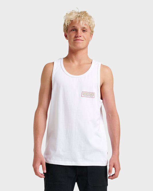 Octo Lock Tank - White | Quick SilverCustomer Favorite