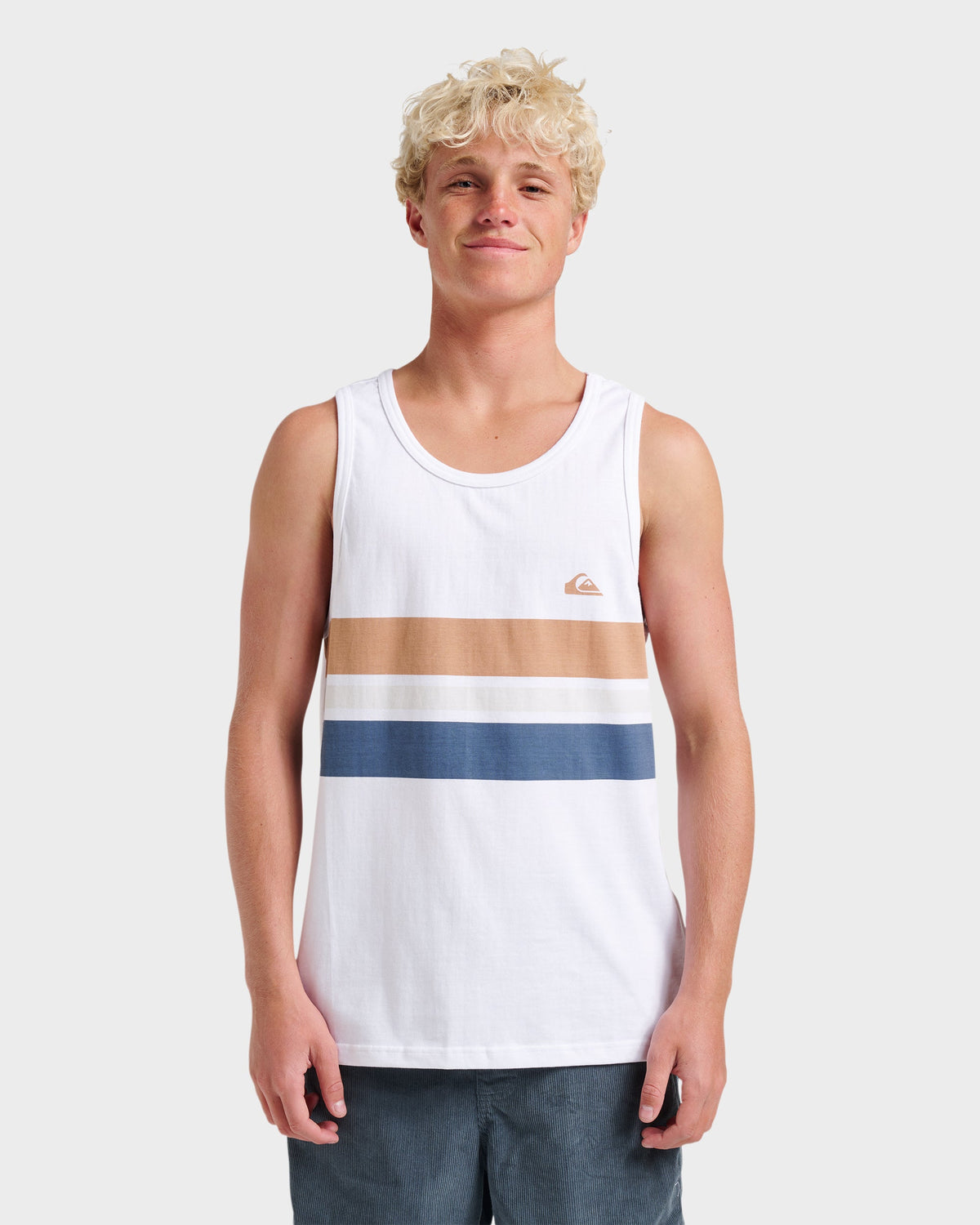 Og Stripe Tank - White | Quick SilverQuality