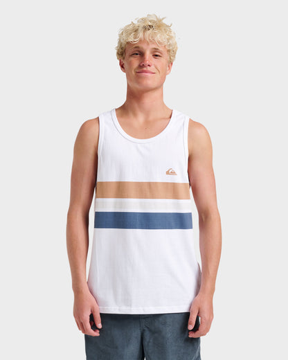 Og Stripe Tank - White | Quick SilverQuality