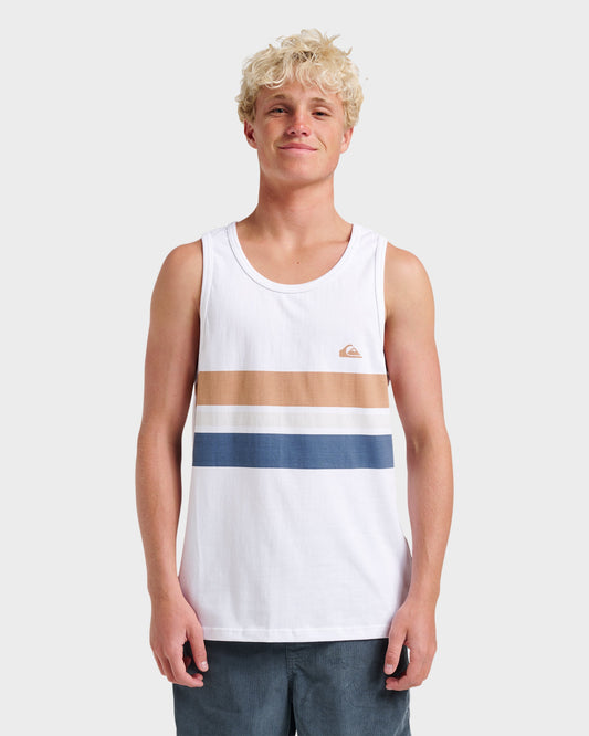 Og Stripe Tank - White | Quick SilverQuality
