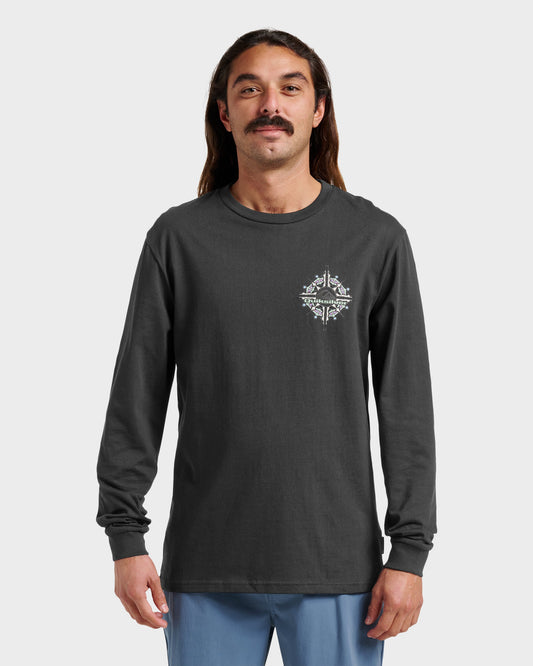 Qs Heat Long Sleeve T-shirt - Black | Quick SilverLatest