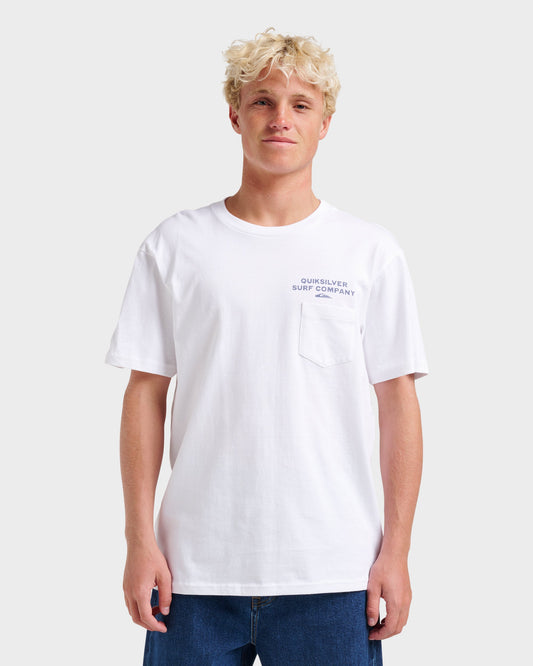 Qs Surf Company Classic T-shirt - White | Quick SilverNew