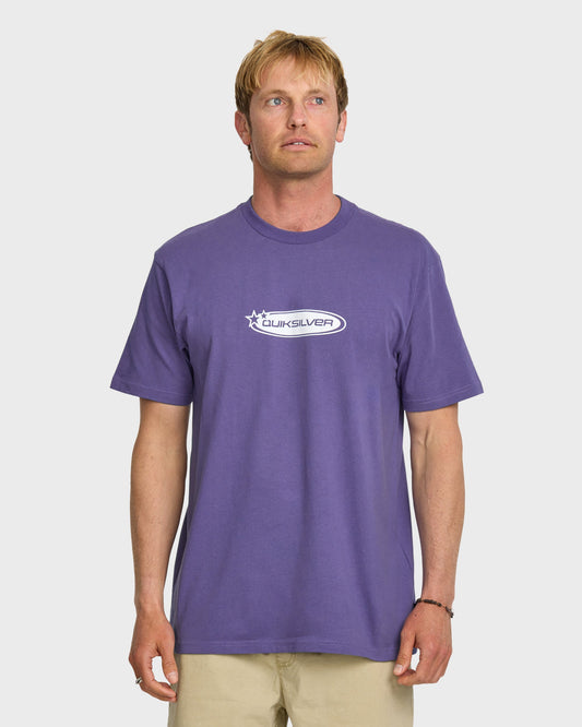 Star Crawler Heavy Weight T-shirt - Monarch Purple | Quick SilverDeals