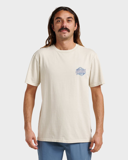 Three Deeppigment Dye T-Shirt - Moonstruck | Quick SilverExclusive