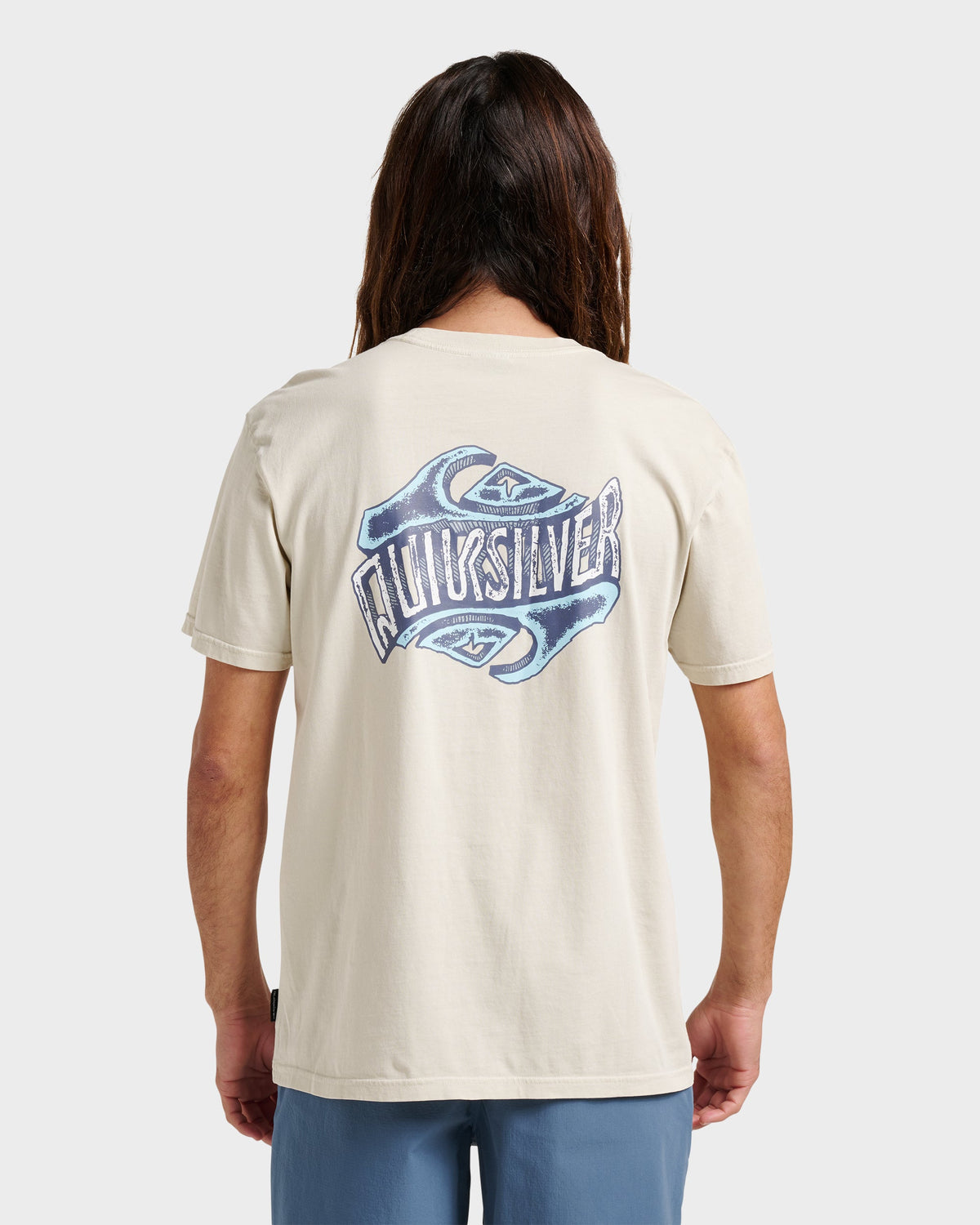 Three Deeppigment Dye T-Shirt - Moonstruck | Quick SilverExclusive