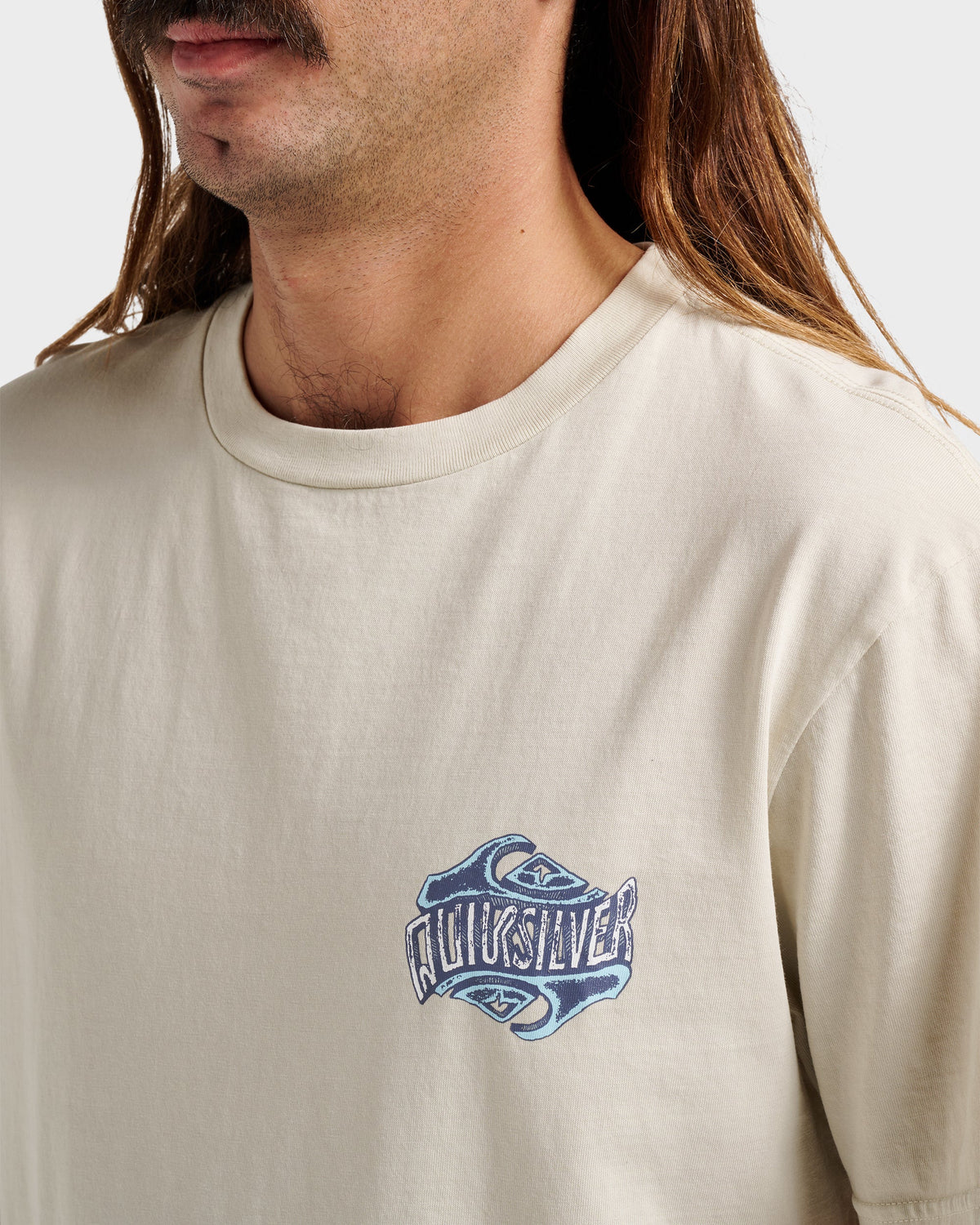 Three Deeppigment Dye T-Shirt - Moonstruck | Quick SilverExclusive