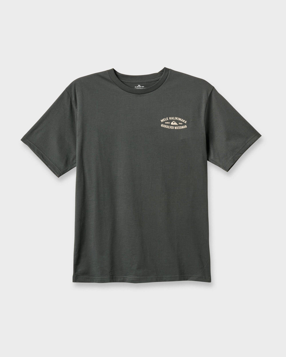 Waterman Tiki Holiday Classic T-shirt - Phantom | Quick SilverTrending