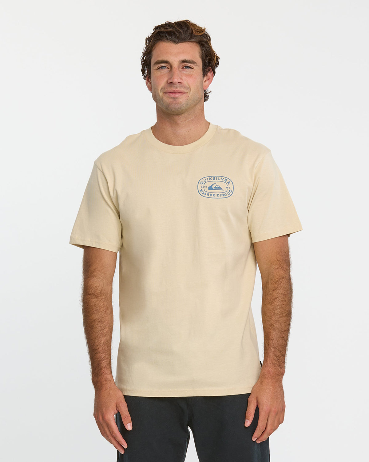 Western Lock T-Shirt - Fog | Quick SilverGreat Value