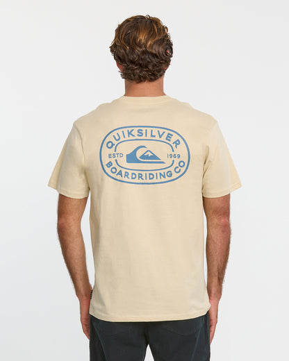 Western Lock T-Shirt - Fog | Quick SilverGreat Value