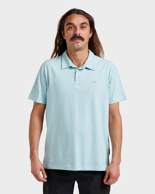 Sunset Cruise Polo Shirt - Dusty Turquoise | Quick SilverValue