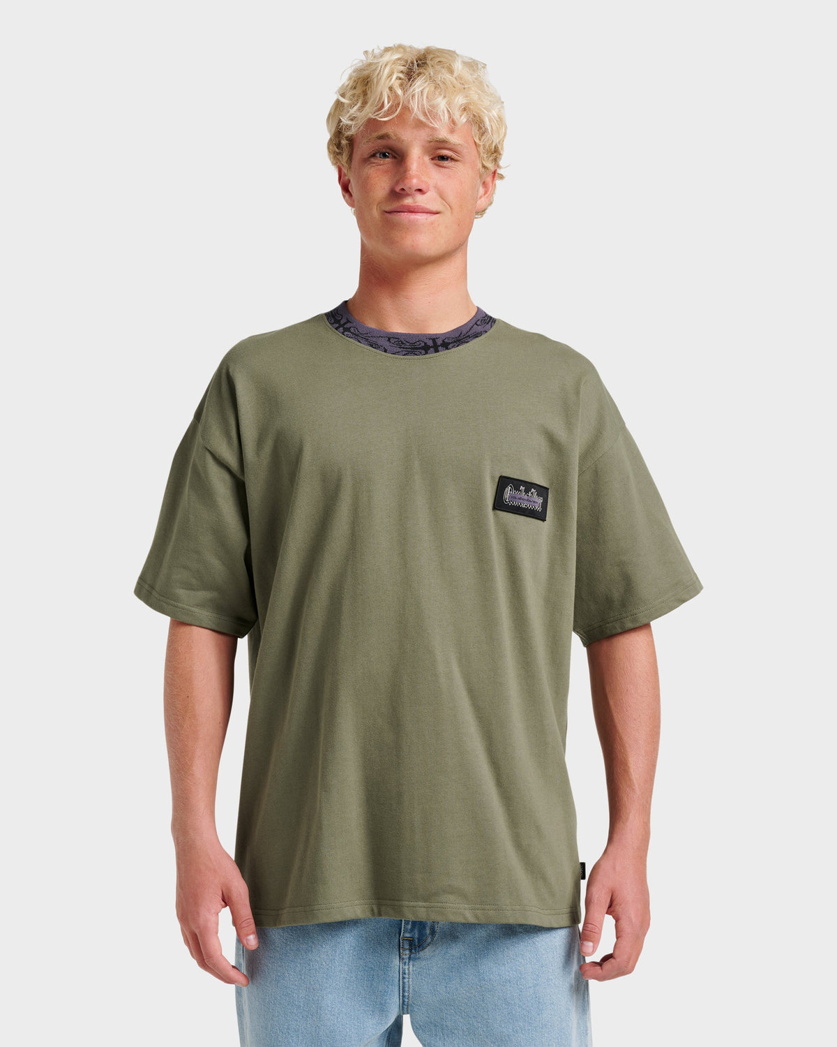 Mercury Ringer T-shirt - Dusty Olive | Quick SilverTop Pick