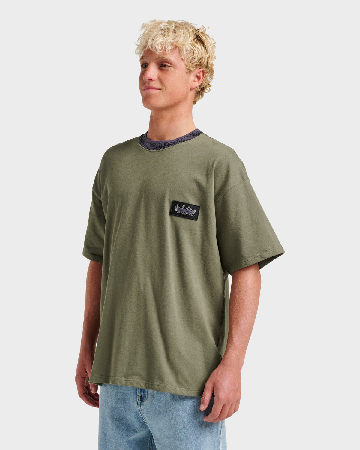Mercury Ringer T-shirt - Dusty Olive | Quick SilverTop Pick