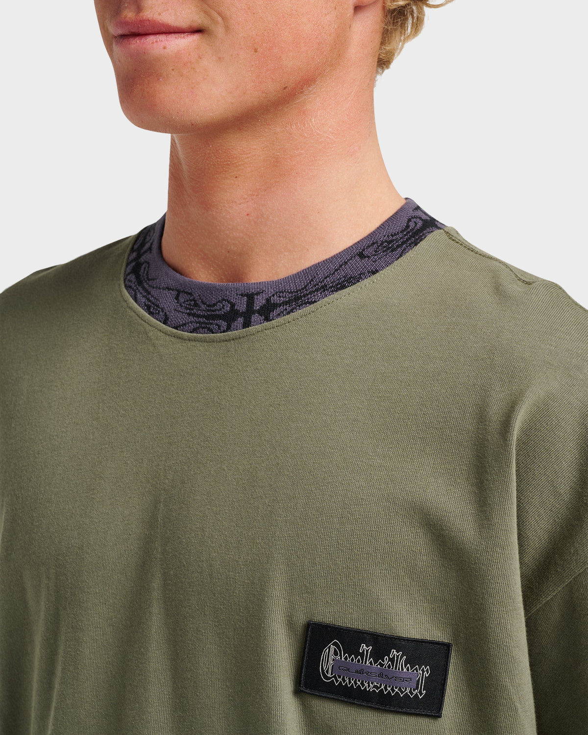 Mercury Ringer T-shirt - Dusty Olive | Quick SilverTop Pick