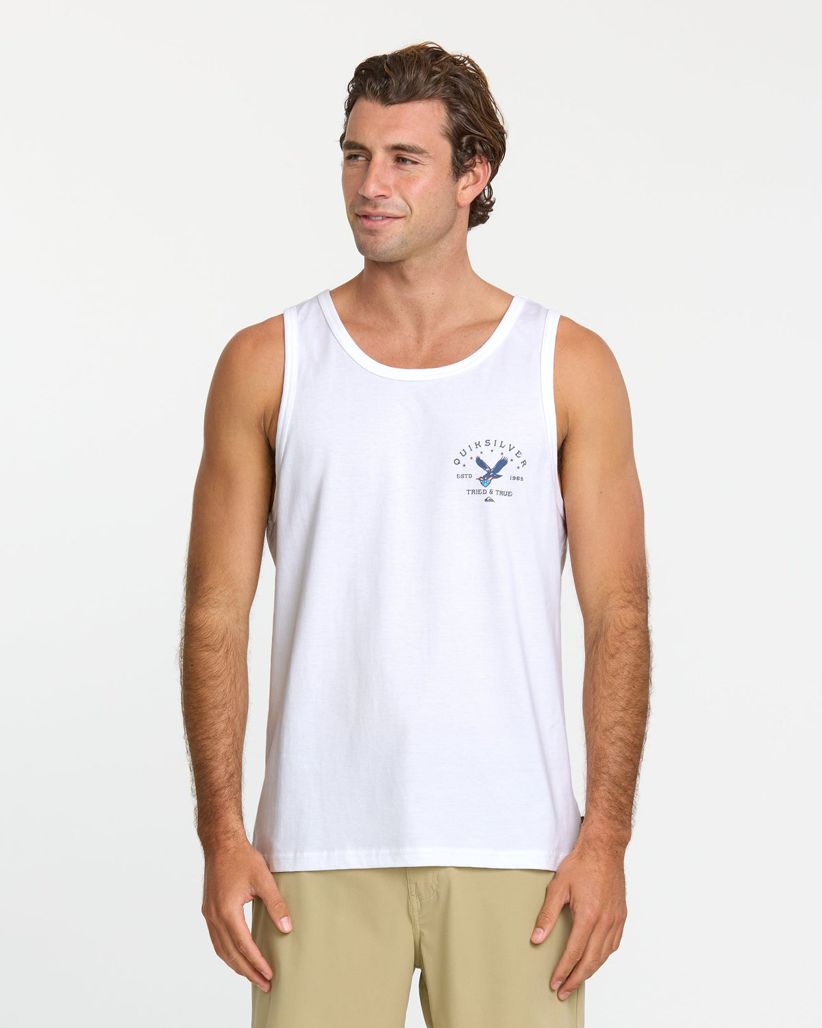 Eagle Usa Tank - White | Quick SilverFeatured