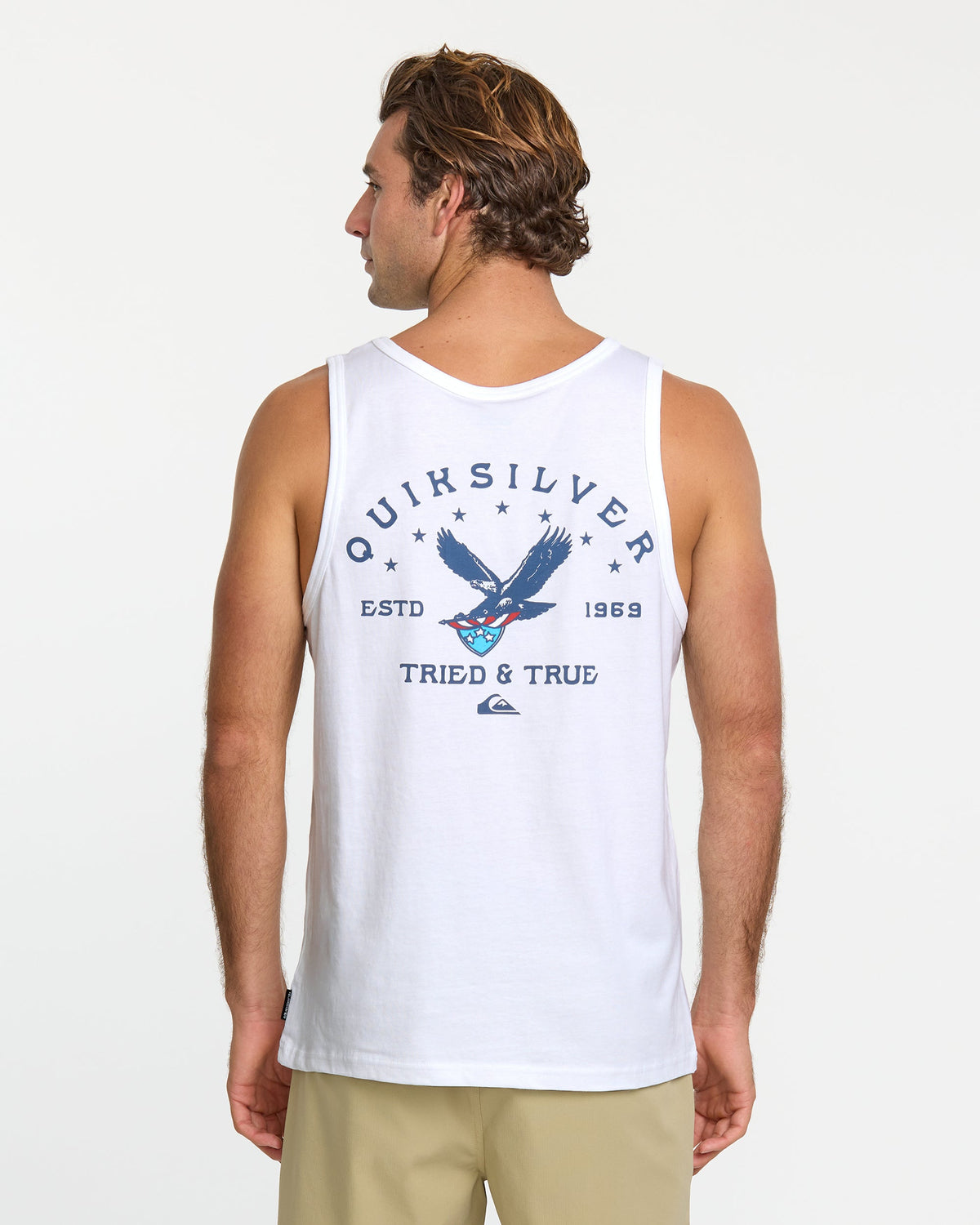 Eagle Usa Tank - White | Quick SilverFeatured