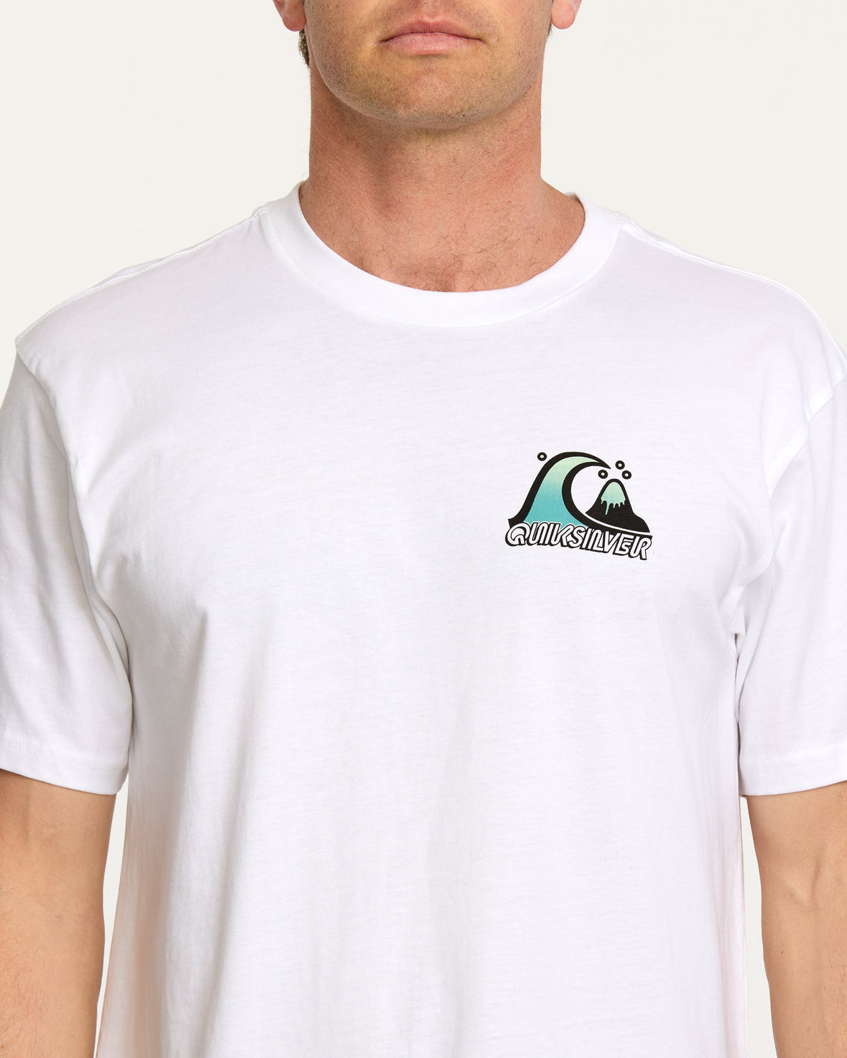 Bubble Fade T-Shirt - White | Quick SilverBest Price