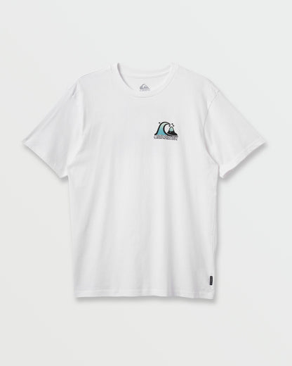 Bubble Fade T-Shirt - White | Quick SilverBest Price