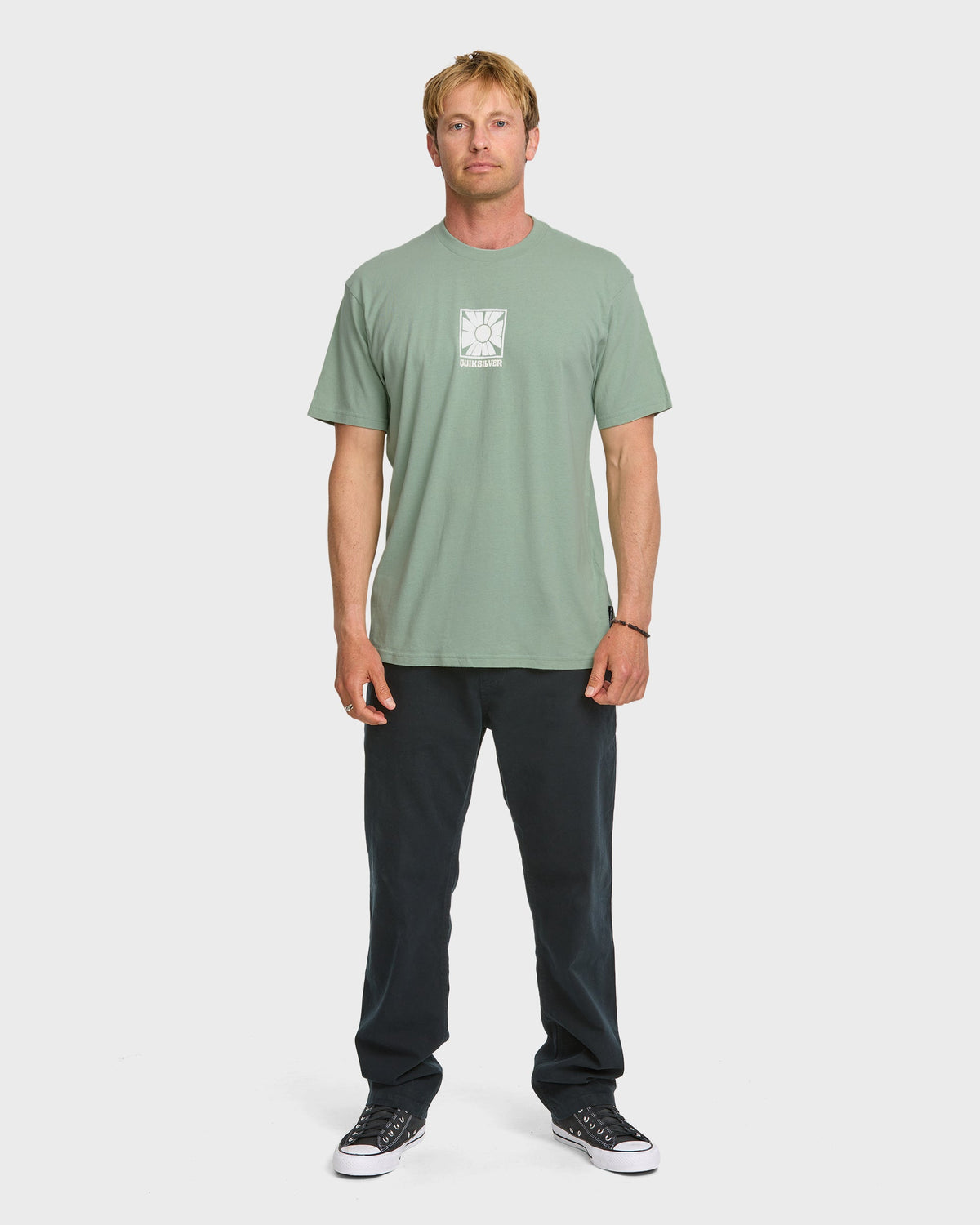 Bloomy Stw T-Shirt - Herb | Quick SilverDiscount