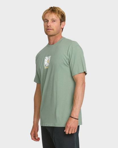 Bloomy Stw T-Shirt - Herb | Quick SilverDiscount