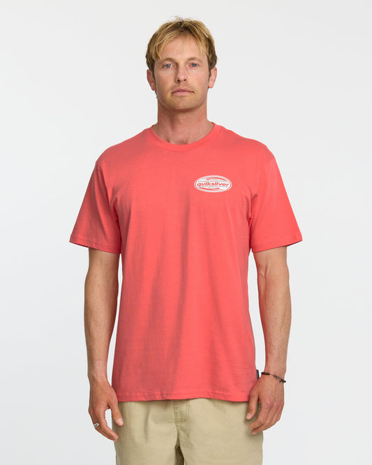 2000S Boarding T-Shirt - Coral | Quick SilverLatest
