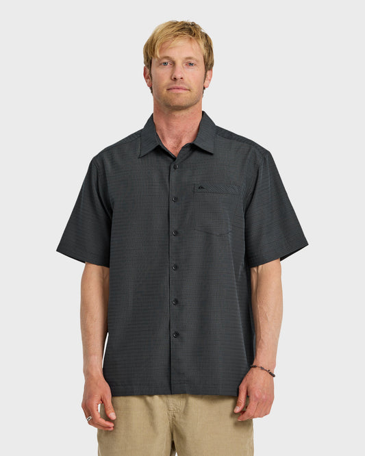 Waterman Centinela Premium Anti-Wrinkle Shirt - Black | Quick SilverEssential
