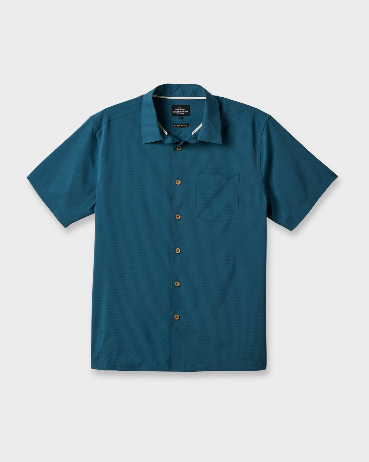 Chaser Short Sleeve Woven Shirt - Real Teal | Quick SilverLatest