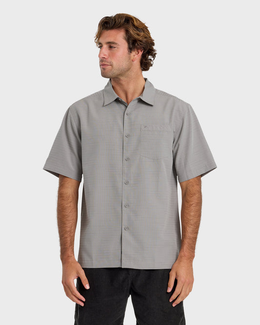 Waterman Centinela Premium Anti-Wrinkle Shirt - Grey | Quick SilverFeatured
