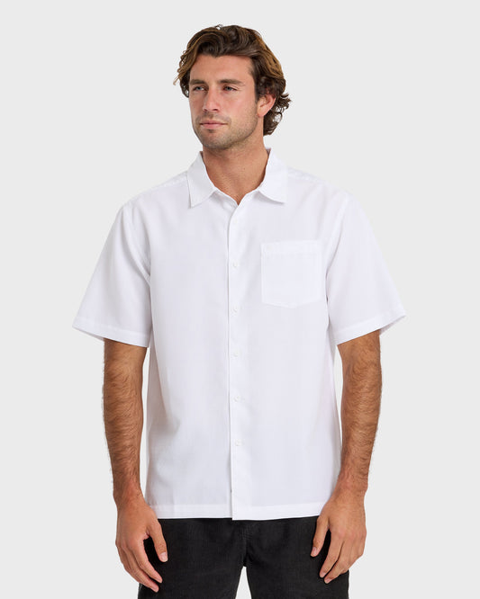 Waterman Centinela Premium Anti-Wrinkle Shirt - White | Quick SilverFeatured