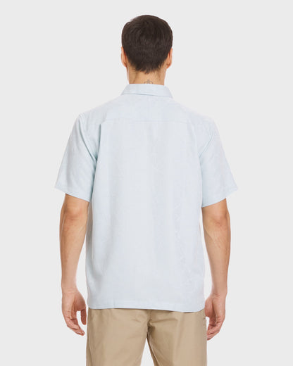 Waterman Island Jungle Shirt - Cool Blue | Quick SilverTrending