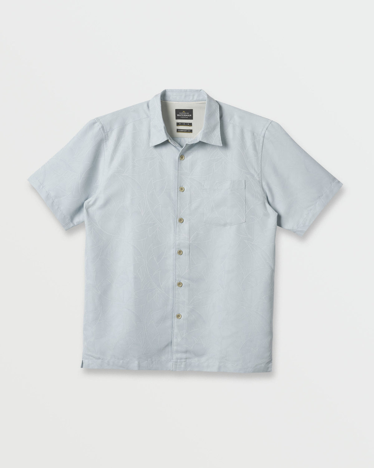 Waterman Island Jungle Shirt - Cool Blue | Quick SilverTrending