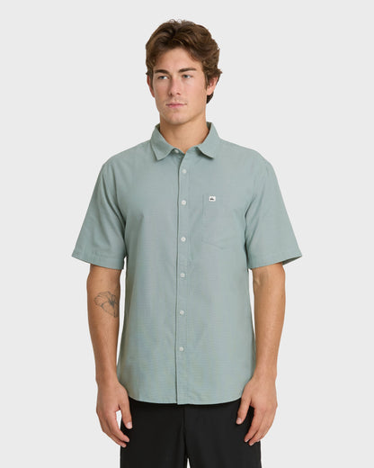 Shoreline Classic Short Sleeve Shirt - Herb | Quick SilverCustomer Favorite