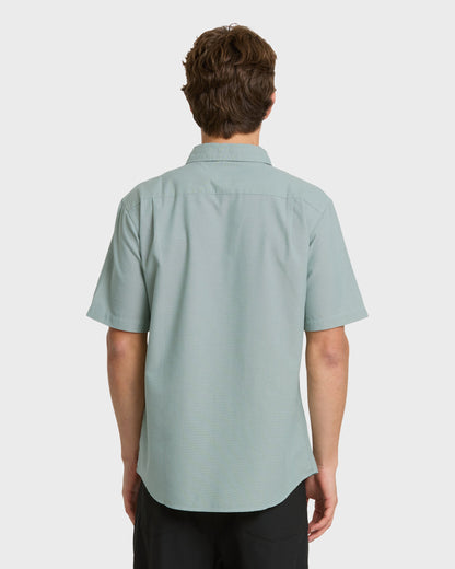 Shoreline Classic Short Sleeve Shirt - Herb | Quick SilverCustomer Favorite