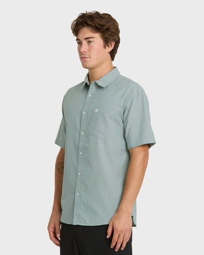 Shoreline Classic Short Sleeve Shirt - Herb | Quick SilverCustomer Favorite